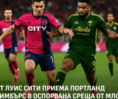 Ст Луис Сити приема Портланд Тимбърс